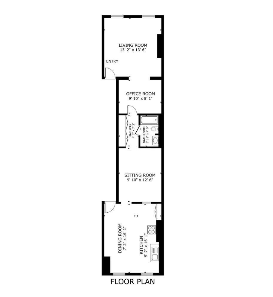 Minutes To Nyc Sleeps 5 Apartment Hoboken Exterior foto