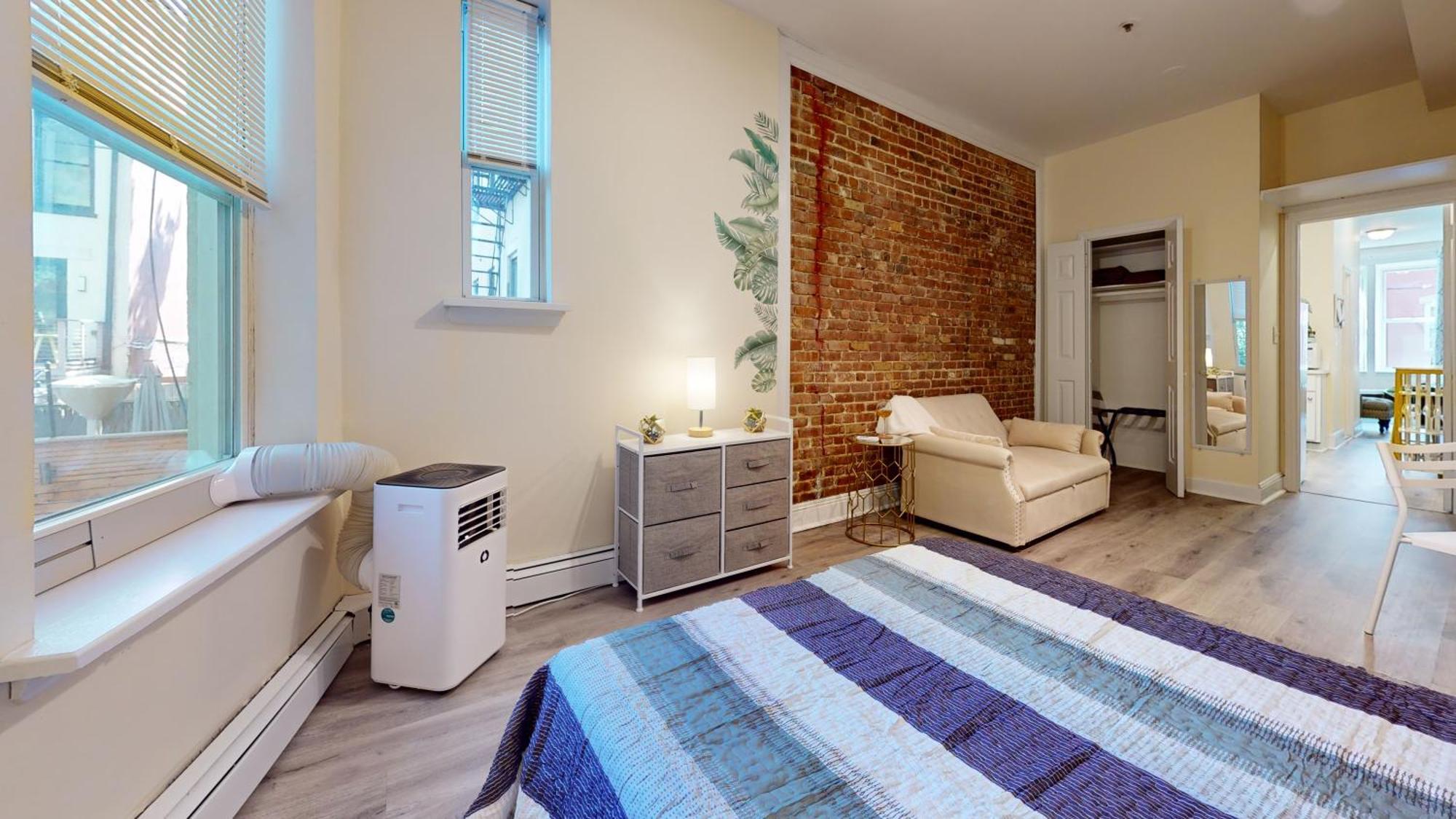 Minutes To Nyc Sleeps 5 Apartment Hoboken Exterior foto