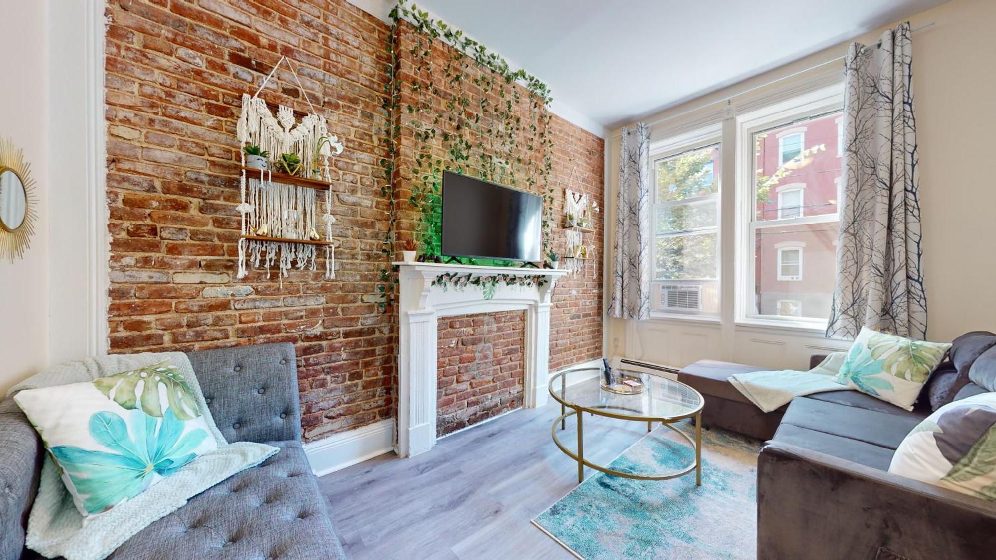 Minutes To Nyc Sleeps 5 Apartment Hoboken Exterior foto
