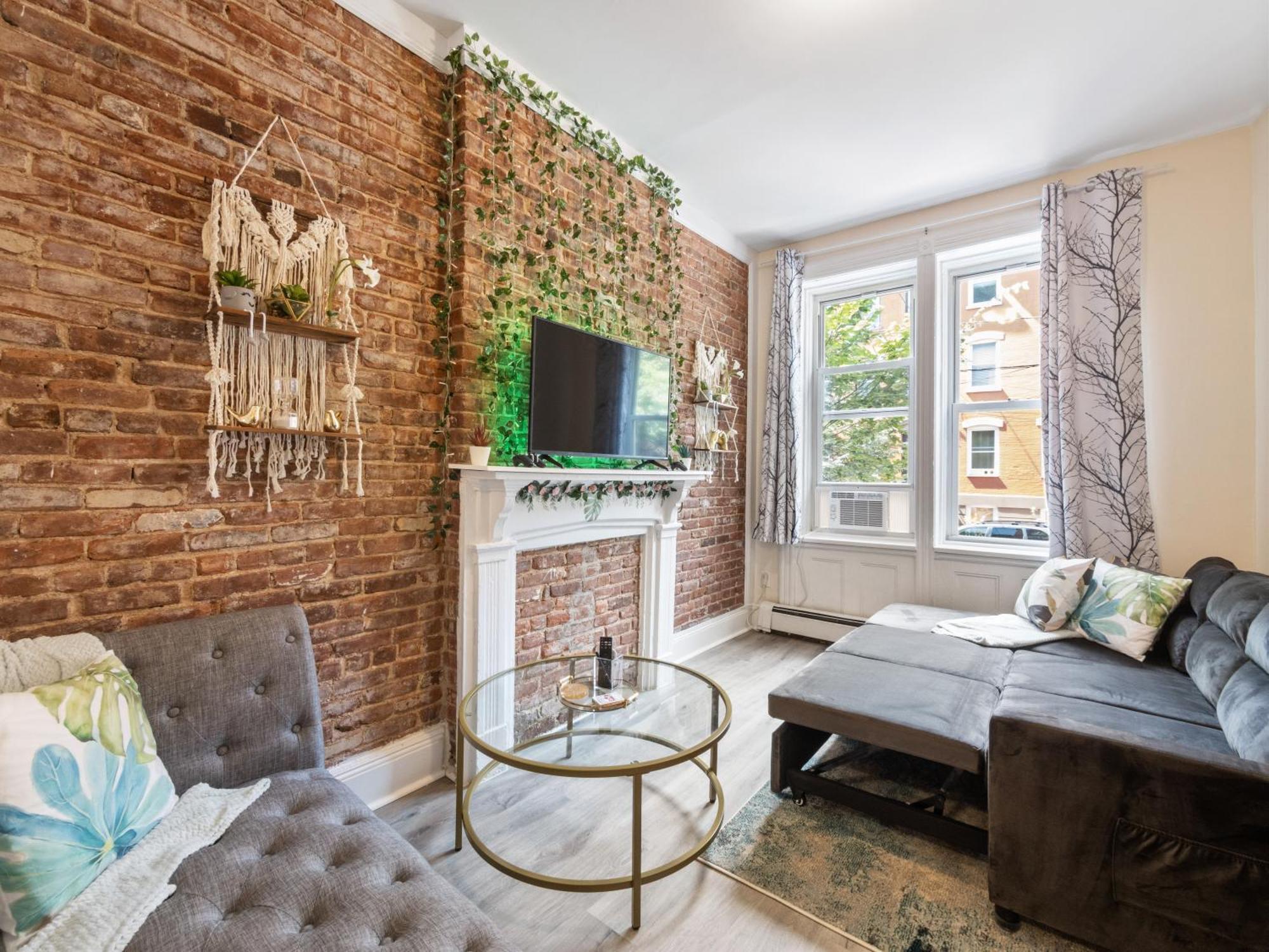 Minutes To Nyc Sleeps 5 Apartment Hoboken Exterior foto