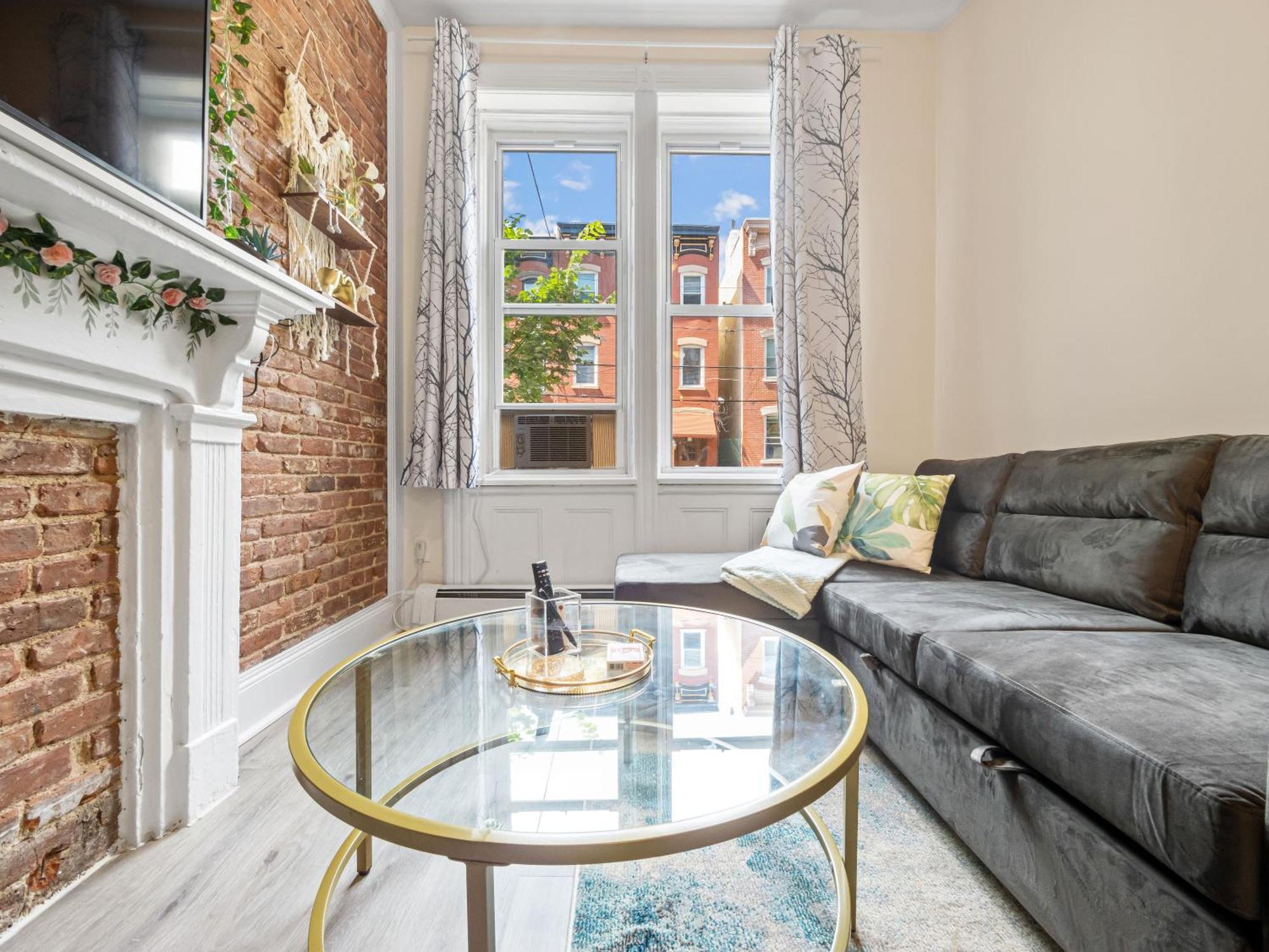 Minutes To Nyc Sleeps 5 Apartment Hoboken Exterior foto